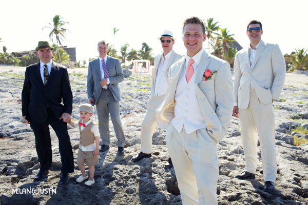 beach wedding in tulum mexico