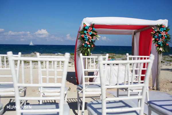 beach wedding in tulum mexico